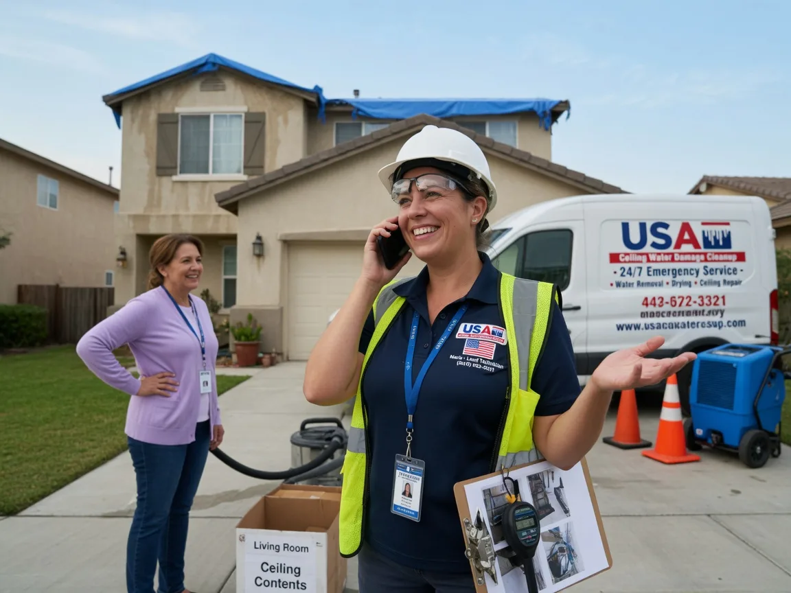 Ceiling Water Damage Restoration Sublette, KS FAQs